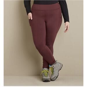 Duluth Women's Plus Plushcious Leggings Size 16 Regular